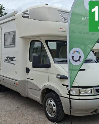 CAMPER LAIKA DUCATO MANSARDATO DINETTE GEMELLATO P