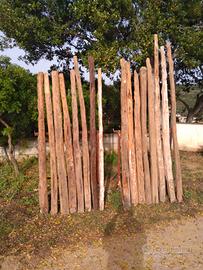 TRAVI  CORTE  IN  GINEPRO  - permuta  lavoro