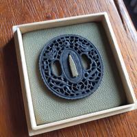 tsuba antica giapponese namban