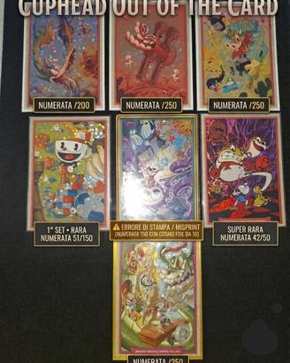 Collezione Cuphead Out of the Card