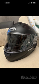 Casco modulare Hyp hp6.2 mid nero opaco taglia S