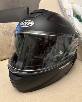 Casco modulare Hyp hp6.2 mid nero opaco taglia S