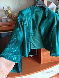 abito con bolero abbinato  tg 54 