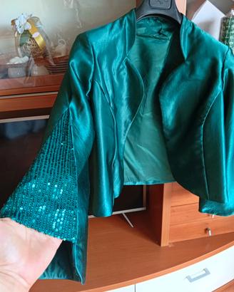 abito con bolero abbinato  tg 54 