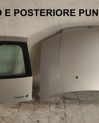 Cofano & portellone posteriore COMPLETO  PUNTO ELX