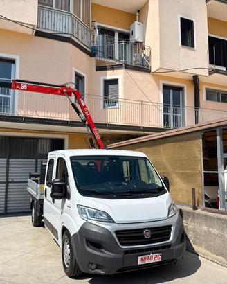 Fiat Ducato 2.3 MJT 130CV CASSONE GRU 7 POSTI