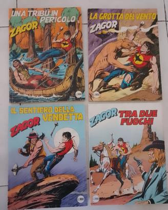 ZAGOR ZENITH E ZAGOR SCRITTA ROSSA