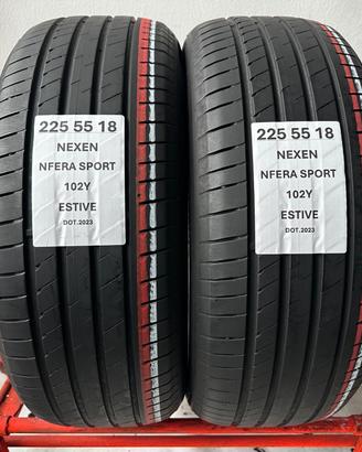 2 gomme 225 55 18 NEXEN
