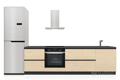 Cucina in cartone per Home Staging mod. ANTRACITE