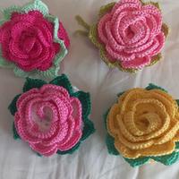 Fiori all'uncinetto 💐 porta confetti segnaposto 