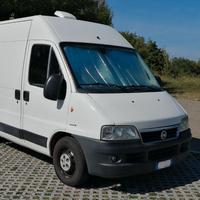 Ducato semicamperizzato trasporto moto e bici