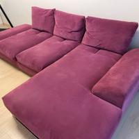 Divano 2,70 m in microfibra