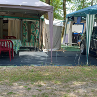 Roulotte rulot veranda gazebo campeggio