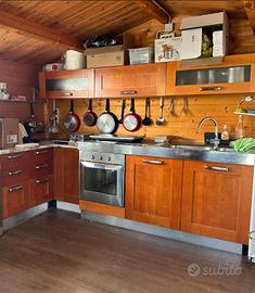 Cucina legno massello