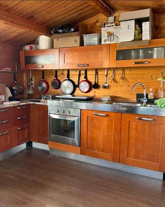 Cucina legno massello