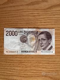 Banconota 2000 Lire G. MARCONI 3 ottobre 1990