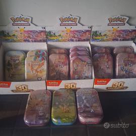 tin pokemon 30 anniversario 