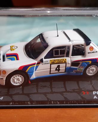 Modellino Peugeot 205 T16
