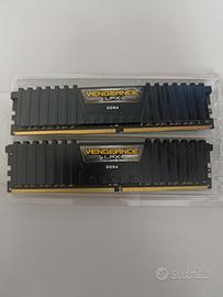 RAM  Corsair Vengance16 GB (2X8)  DDR4 3000mhz