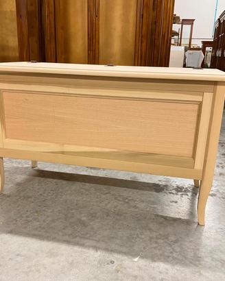 Cassapanca in legno, porta legna