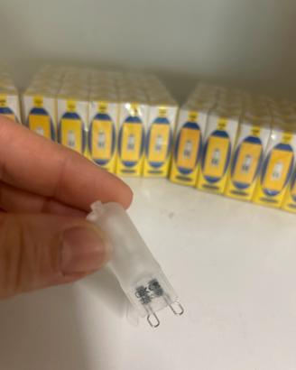 100 pezzi di lampada G9 - 40W - Alogena - Satinata