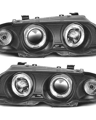 FARI BMW E46 4 PORTE 98-01 ANGEL EYES CCFL FONDO N