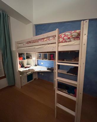 Letto a soppalco Flexa