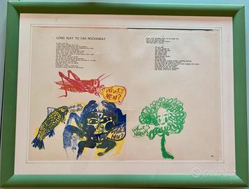 LITOGRAFIA WALASSE TING LONG WAY TO FAR ROCKAWAY