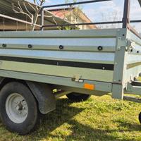 Carrello rimorchio Ellebi 750 kg frenato