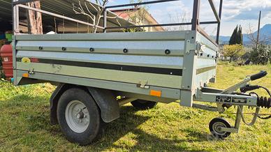 Carrello rimorchio Ellebi 750 kg frenato