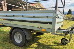 Carrello rimorchio Ellebi 750 kg frenato