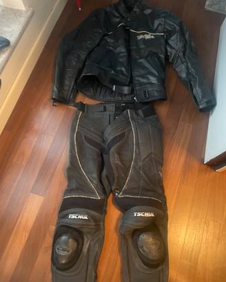 tuta moto motard da pista ecc