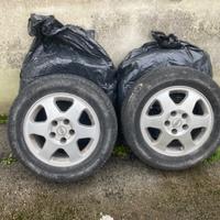 4 Cerchioni da15 con gomme finite Opel Zafira 2002