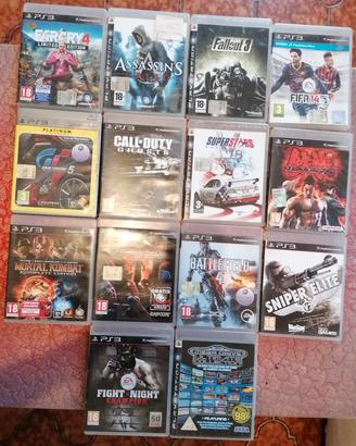 Giochi Playstation 3 originali 