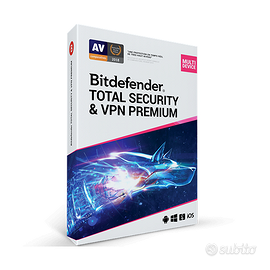 Bitdefender Total Security – 2 anni 1 dispositivo