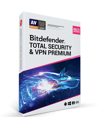 Bitdefender Total Security – 2 anni 1 dispositivo