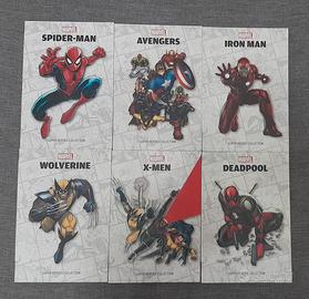 6 libri fumetti collana Marvel