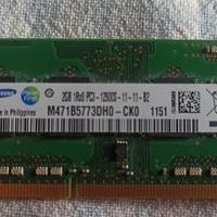 Ram so-dimm 2GB PC3 12800S Samsung DDR3