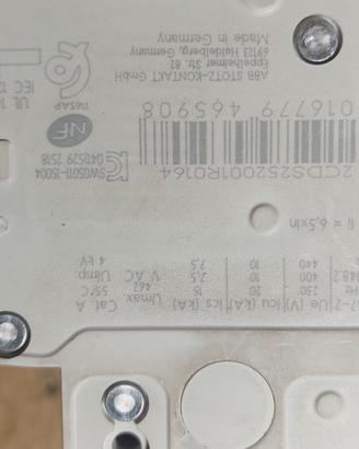 interruttore diff abb. dda202 300ma