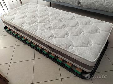 Materasso singolo 80x190 con rete ortopedica