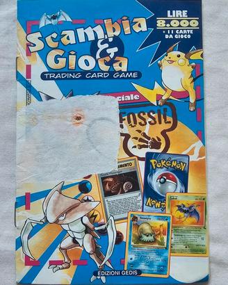 Rivista pokemon traiding card 2001