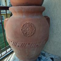 Orcio toscano anfora giara in terracotta