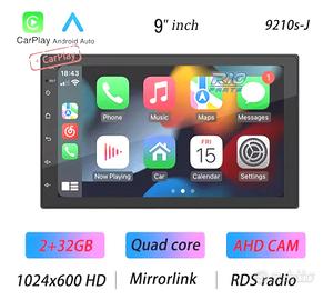 RADIO 9" GPS ANDROID 13 2DIN TOUCH BLUETOOTH USB 