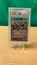 Umbreon Ex PSA 9  promo evoluzioni prismatiche eng