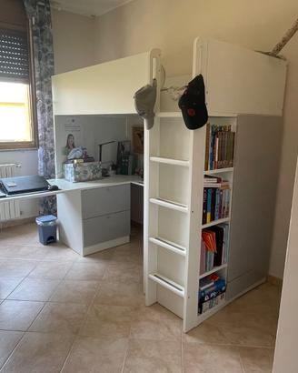Letto a soppalco IKEA SMÅSTAD