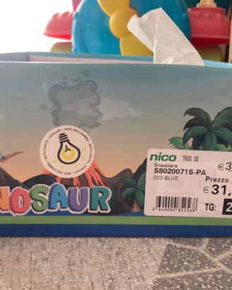 Scarpe da ginnastica bambino Dinosauro