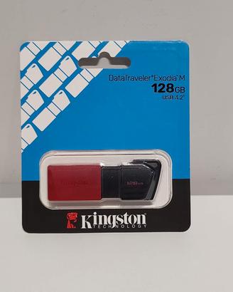Pendrive Kingston Datatraveler Exodia M DTXM/128Gb