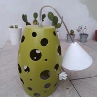 Lampadario verde 