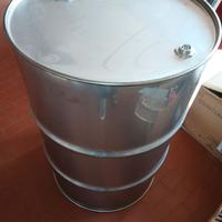 Bidone in acciaio 220 lt.