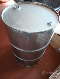 Bidone in acciaio 220 lt.